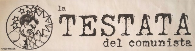 La Testata del comunista